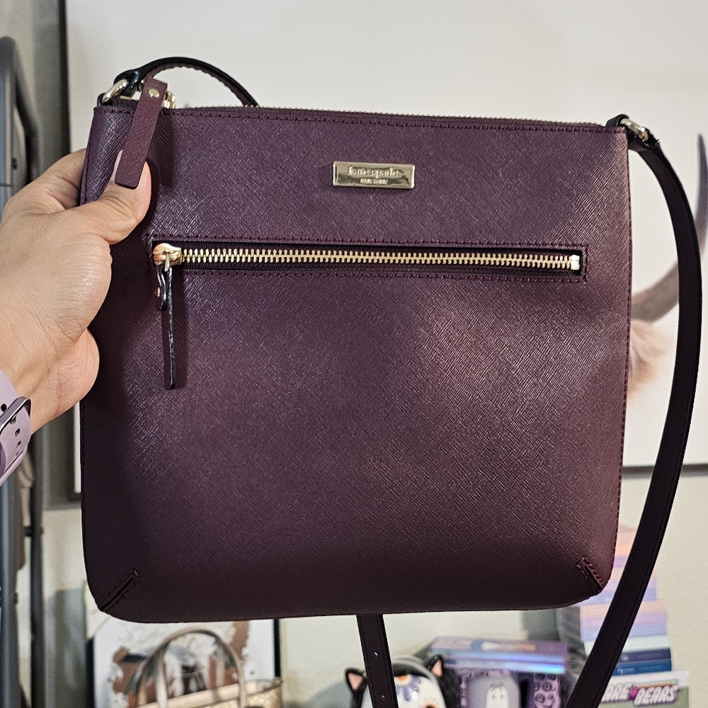 Purple kate spade medium crossbody